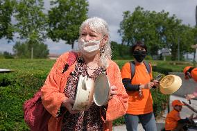 Rally against the creation of the Toulouse motorway