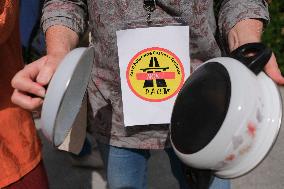 Rally against the creation of the Toulouse motorway