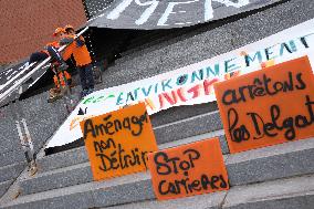 Rally against the creation of the Toulouse motorway