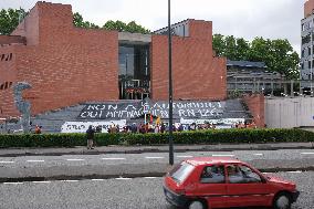 Rally against the creation of the Toulouse motorway