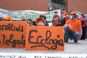 Rally against the creation of the Toulouse motorway