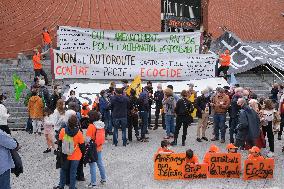 Rally against the creation of the Toulouse motorway