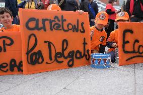 Rally against the creation of the Toulouse motorway