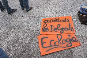 Rally against the creation of the Toulouse motorway