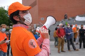 Rally against the creation of the Toulouse motorway