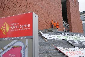 Rally against the creation of the Toulouse motorway