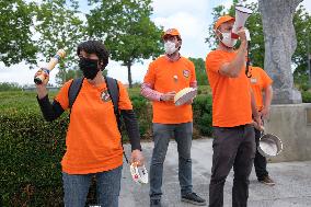 Rally against the creation of the Toulouse motorway