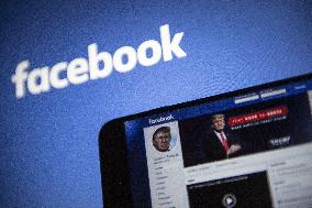 Facebook suspends former US President Donald Trump accounts