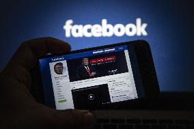 Facebook suspends former US President Donald Trump accounts