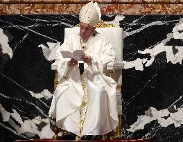 Pope Francis Celebrates The Corpus Christi Mass - Vatican