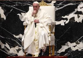 Pope Francis Celebrates The Corpus Christi Mass - Vatican