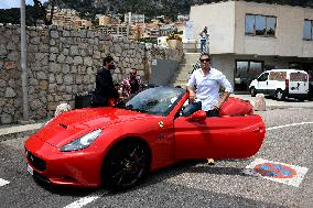 Mario De La Rosa Out And About - Monte-Carlo