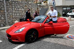 Mario De La Rosa Out And About - Monte-Carlo