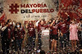 Morena Win In Mexico's Mid-Term Elections