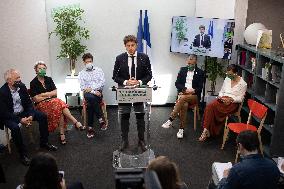 EELV press conference about the Regional Election - Paris