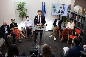 EELV press conference about the Regional Election - Paris