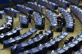 First session of EU Parliament since beginning the covid health crisis