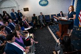 Press Secretary Jen Psaki Delivers Press Briefing