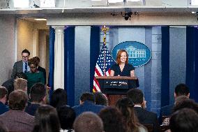 Press Secretary Jen Psaki Delivers Press Briefing
