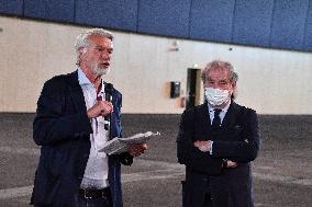 Press Opening Of The Grand Palais Éphémère - Paris