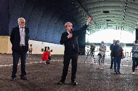 Press Opening Of The Grand Palais Éphémère - Paris