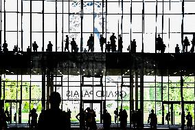 Press Opening Of The Grand Palais Éphémère - Paris