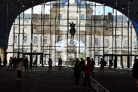 Press Opening Of The Grand Palais Éphémère - Paris