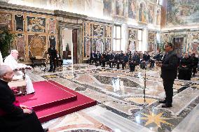 Pope Francis Receives In Audience - Vatican