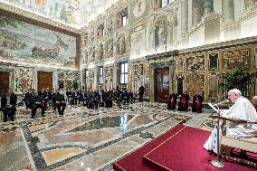 Pope Francis Receives In Audience - Vatican