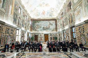 Pope Francis Receives In Audience - Vatican