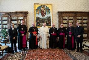 Pope Francis Meets Members of the Presidency of the Commission of the Bishops - Vatican