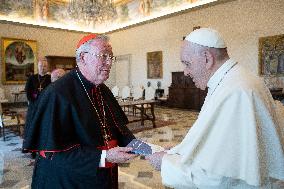 Pope Francis Meets Members of the Presidency of the Commission of the Bishops - Vatican