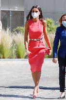 Queen Letizia At Ceremony of Santander WomenNOW 2021 - Madrid