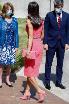 Queen Letizia At Ceremony of Santander WomenNOW 2021 - Madrid