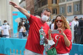 Euro 2020 - Turkey vs Italy - Supporters