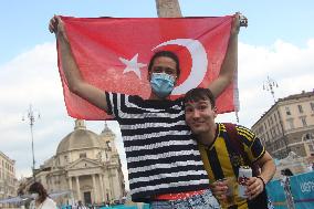 Euro 2020 - Turkey vs Italy - Supporters
