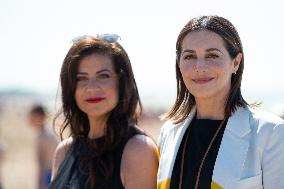 35th Cabourg - Beach Photocall Day 4