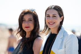 35th Cabourg - Beach Photocall Day 4