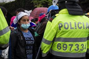 Misak Indigenous Communities Protest - Bogota