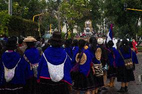 Misak Indigenous Communities Protest - Bogota