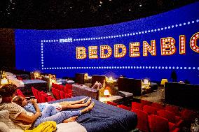 Opening of the first bed cinema - Amsterdam