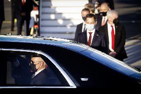 US President Biden Arrives In Belgium Ahead Of NATO Summit