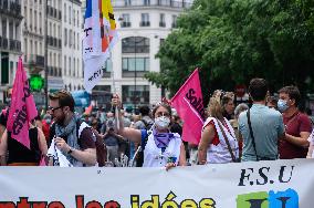 Anti Extreme-Right March Of Freedoms - Paris