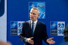 NATO Summit - Secretary General Jens Stoltenber Brussels