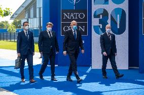 NATO Summit - Arrival Of Leaders - Brussels