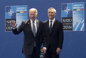 NATO Summit - Joe Biden and Jens Stoltenberg