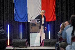 Le Pen Regional Elections Statement - Henin Beaumont