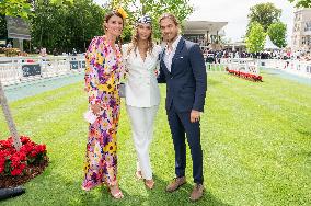 VIPs Attend The Prix De Diane - Chantilly