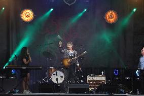 Pete Doherty performs live for Make Music Day - Paris