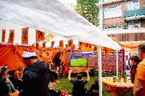Euro 2020 - North Macedonia v Netherlands - Supporters